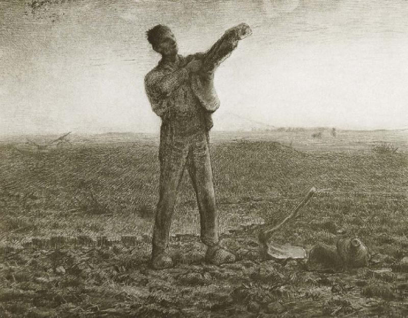 Jean Francois Millet Knock off oil painting picture